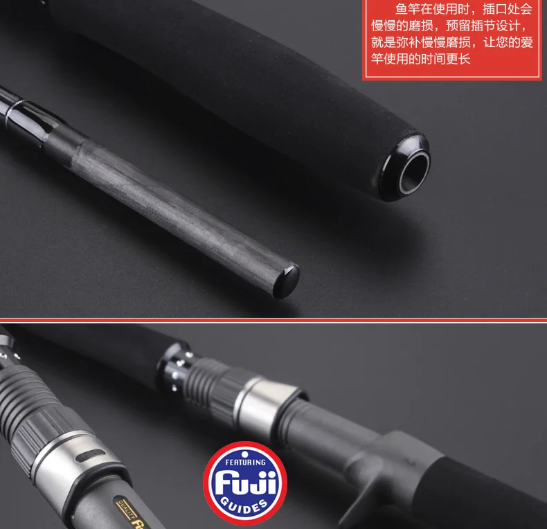 Рыболовное удилище для лодки, Япония, полностью fuji, отжимное удилище, 1,75 м, PE2-5, приманка, вес 80-200 г, высокоуглеродное удилище, мощное удилище, 15 кг, Аксессуары для рыбалки
