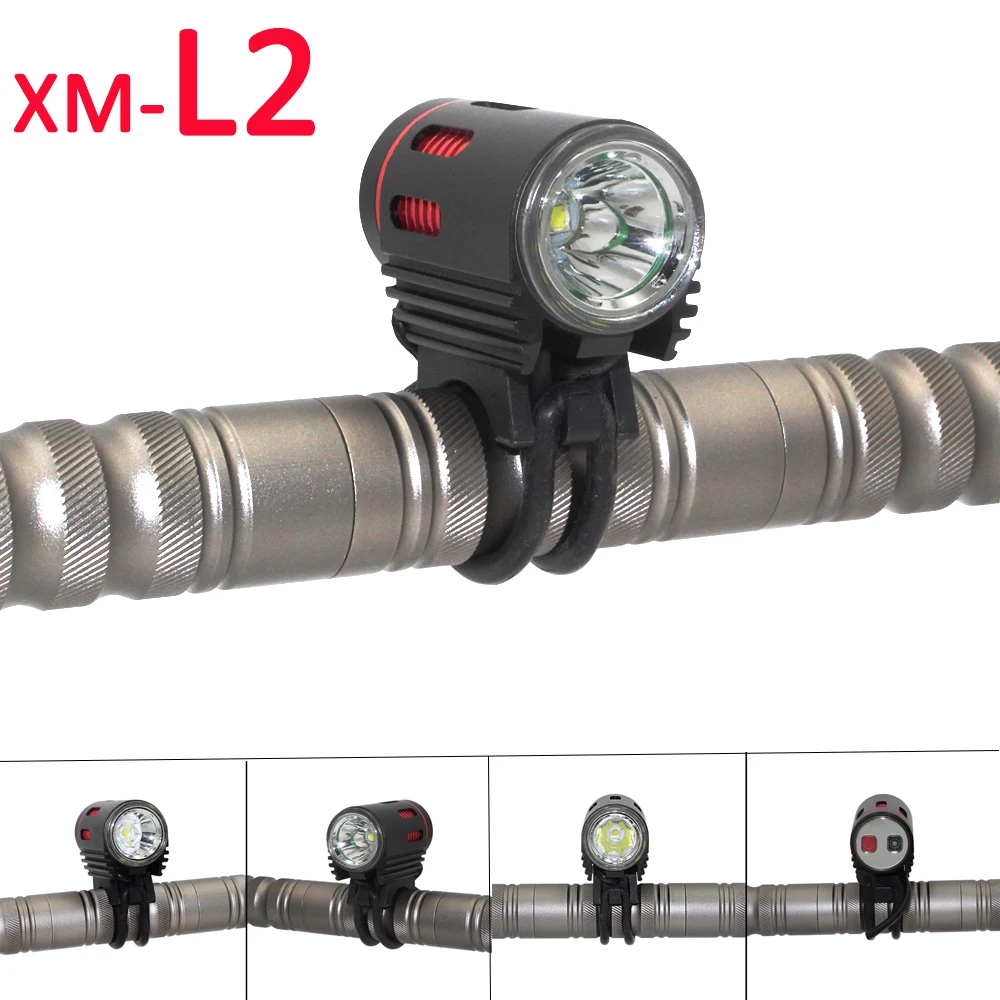 Велосипедный светильник XM L2 светодиодный 1000lm 4 режима передняя фара для