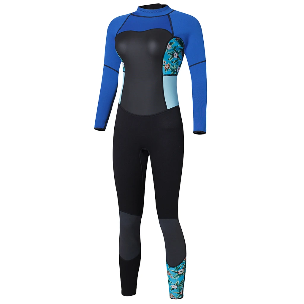 Royal Blue M 1,5 мм гидрокостюм для женщин, для серфинга, плавания, Каяка, каноэ, плавания, бодибординга-разные цвета и размеры - Цвет: Royal Blue M