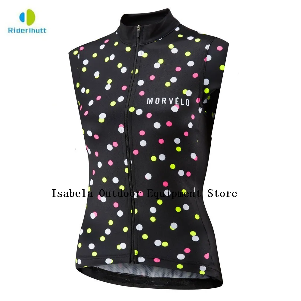 Женская велосипедная майка Morvelo без рукавов на горном велосипеде рубашка одежда