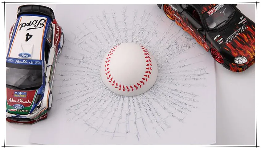 Автомобиль Стайлинг 3D стикер автомобиля футбол теннис Бейсбол хит окно для Jeep Grand