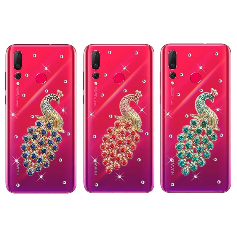 Чехол для мобильного телефона Huawei honor 9X pro mate 30 lite 20 с бриллиантами и стразами Honor 10