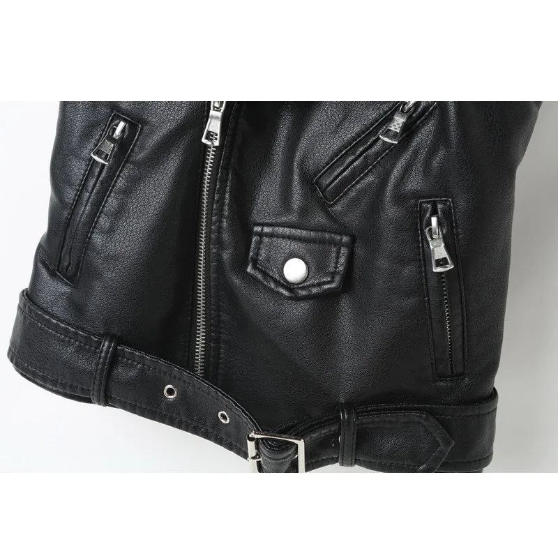 Новинка зимний жилет из искусственной кожи для мальчиков пальто активного