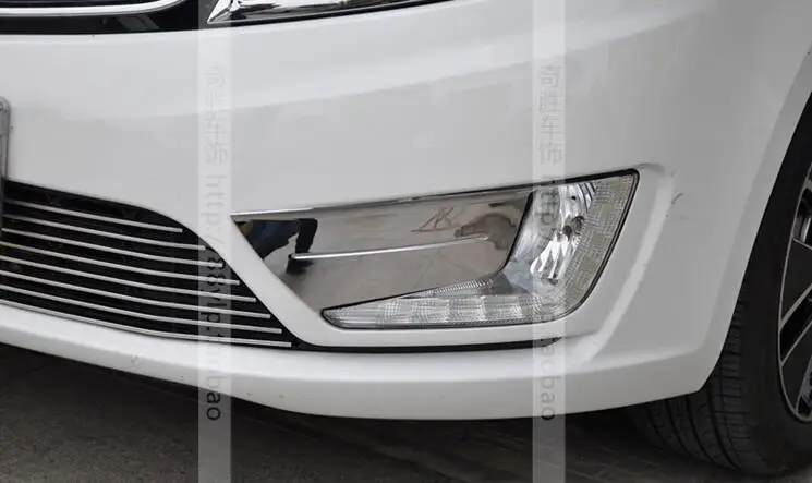 Внешние аксессуары противотуманные фары покрытие Блестки для KIA RIO K2 2011 2012 2013 2 шт.