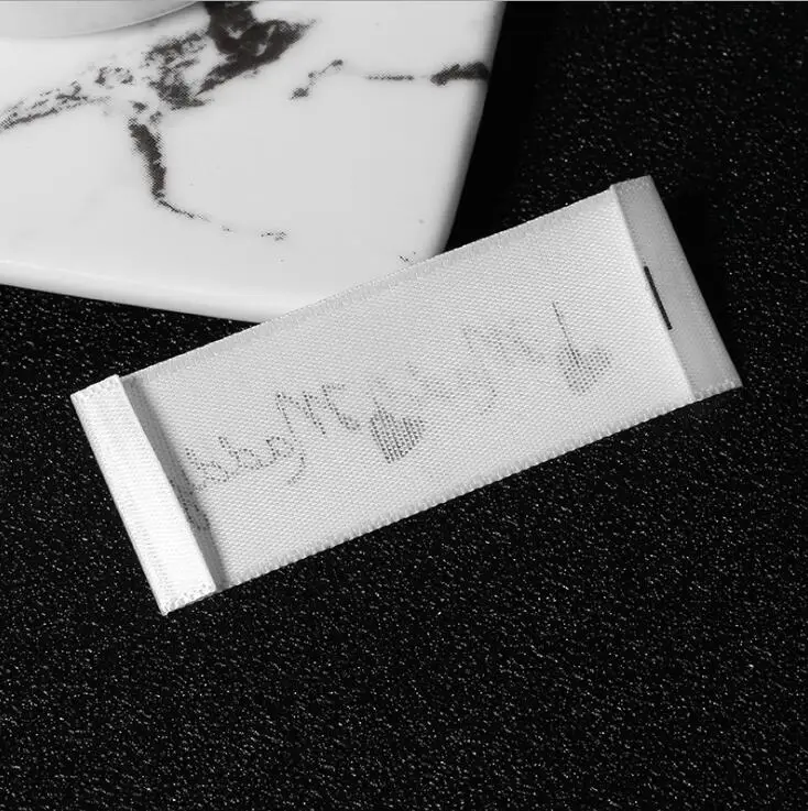 Бесплатная доставка 200 шт./лот пользовательская Одиночная атласная лента ткань