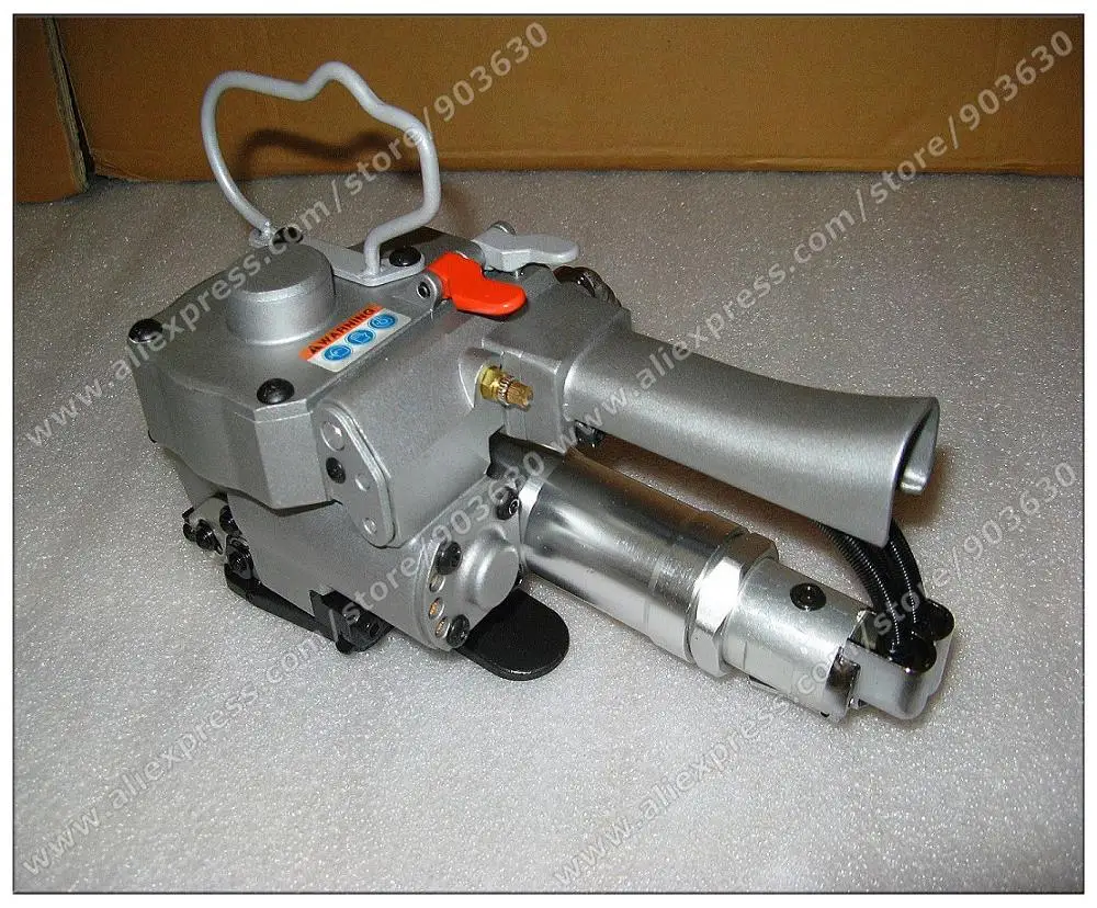 AQD-19(натяжение> = 3500N) Пневматическая пластиковая натяжительная и фрикционная сварочная ПЭТ упаковочная лента пневматический упаковщик, автоматическая упаковка в пластик инструмент для 13-19 мм