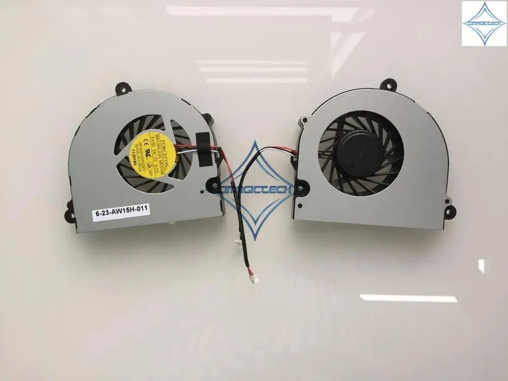 Оригинальный новый для Clevo W110 W110ER W150 W150HR W170HR P370EM 6 23 AW15H 011 DFS551205GQ0T вентилятор