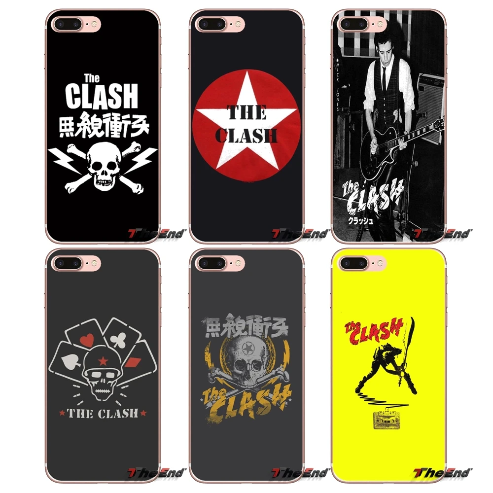 Для HTC One M7 M8 A9 M9 M10 E9 Plus Desire 630 530 626 628 816 820 Motorola G G2 G3 The Clash band London call music Case|case a|case plusmotorola