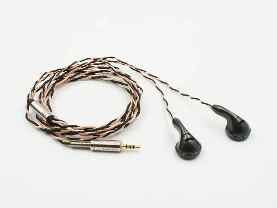 Simphonio Dragon 2+ SWD2plus Динамический драйвер Audiophile с плоской головкой HiFi музыкальный монитор наушники PK Shozy BK Cygnus OK1 VE