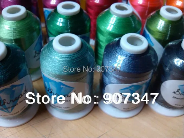 Набор подарочных нитей 63 разных цвета Brother швейная нить для швейной машинки + 4