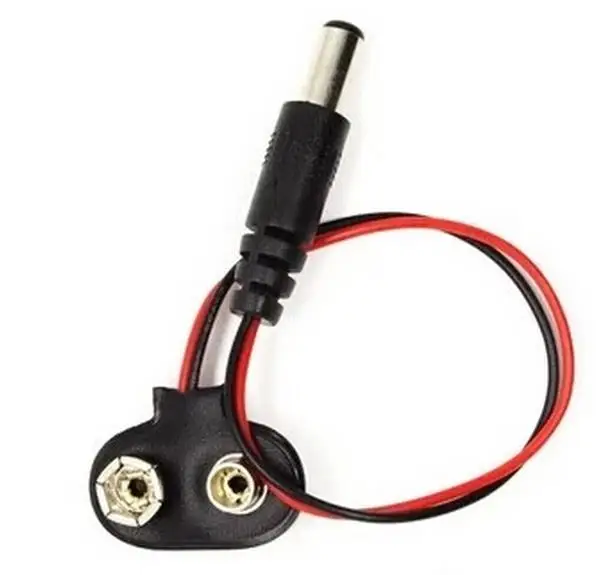 10 шт. 90 DC 9 V кнопка батареи штепсельная Вилка для Arduino Mega 2560 1280 UNO R3 132 | Электронные