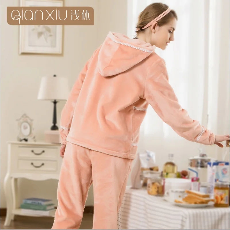 2019 осенне зимняя брендовая Домашняя одежда Женский Повседневный женский