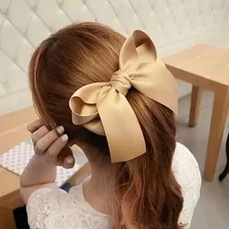 Эластичная резинка для волос с бантом 1 шт. модная эластичная женщин и девочек