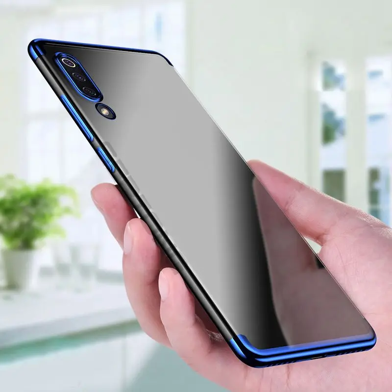Прозрачный чехол для телефона Xiaomi mi 9 9se Mi8 Lite Mi9 SE с покрытием Redmi 5Plus 6 6A Note 7 5 Pro