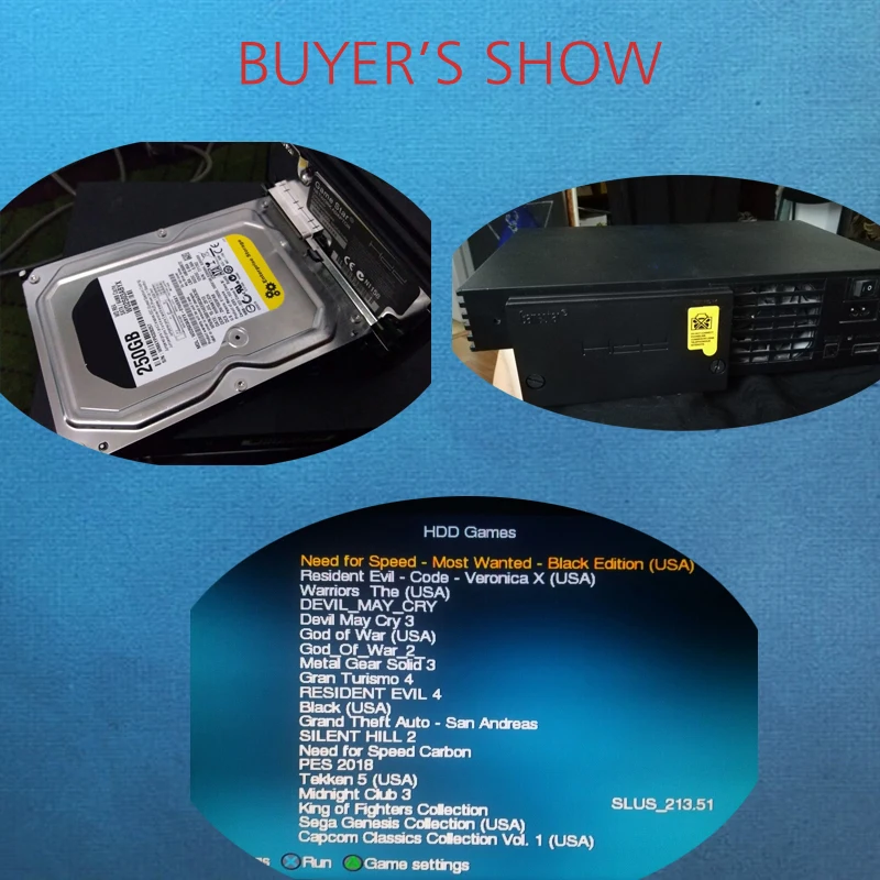 Высококачественный сетевой адаптер для PS2 Fat игровой консоли IDE/разъем SATA HDD разъем для PS2 SCPH-10350
