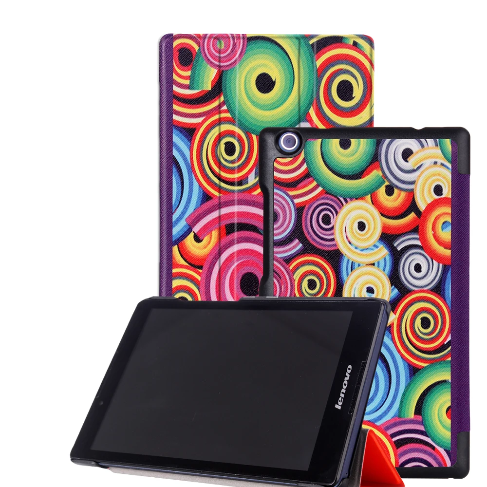 Чехол книжка с подставкой для lenovo Tab 2 защитный кожаный чехол планшета 5 8 A8 50