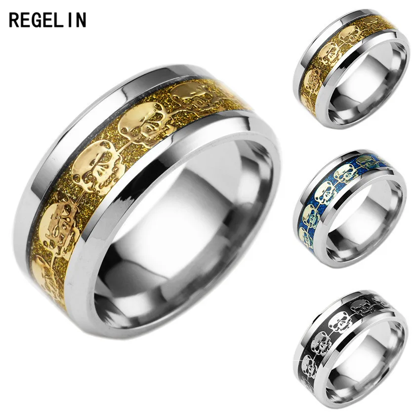 Модные кольца REGELIN для мужчин подарок мужские ювелирные изделия никогда не