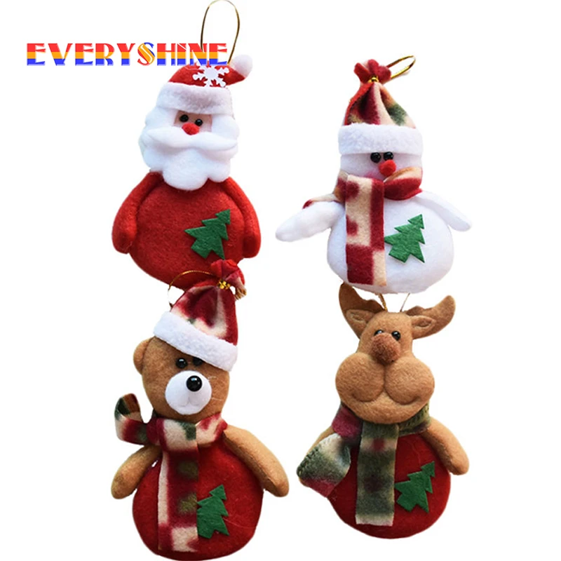 Рождественская елка украшения олень снеговик кулон подвесной Рождественский