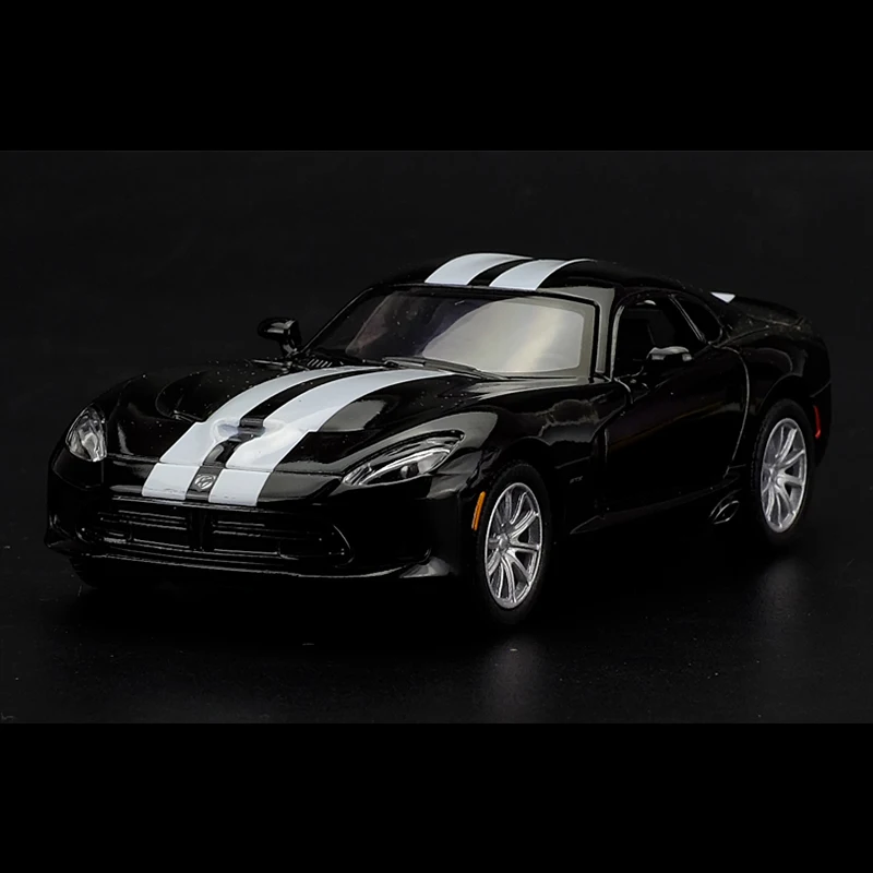 Модель спортивного автомобиля Kinsmart 1: 9 2013 SRT Viper GTS литая модель из сплава игрушка с