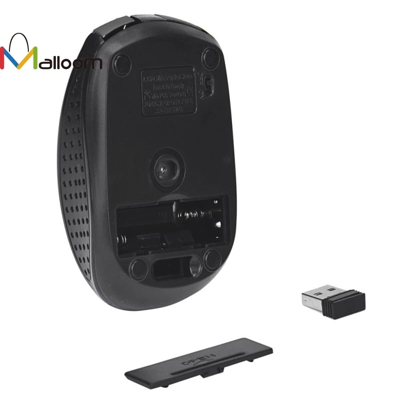 Malloom 2,4 ГГц компьютерная мышь, беспроводная игровая мышь, USB приемник, беспроводная оптическая мышь Pro Gamer для ПК, ноутбука, рабочего стола