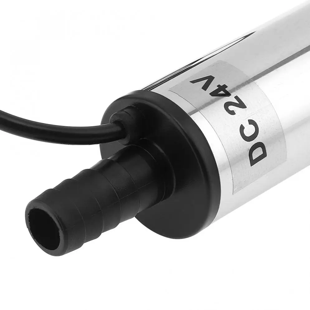DC 24V 38MM алюминиевый сплав авто Электрический погружной насос топливный Вода