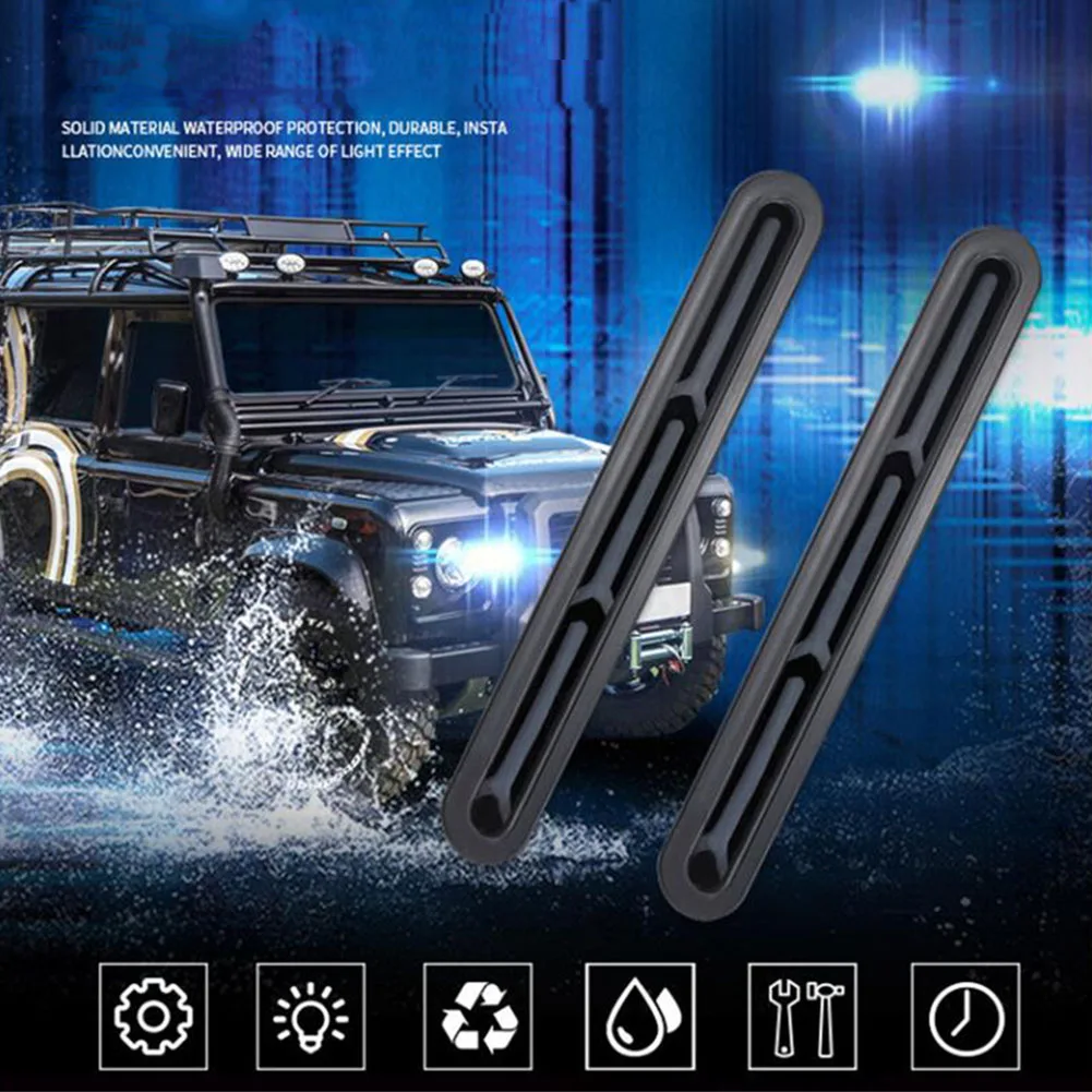 2 шт. указатель поворота лобовое стекло ABS Автомобильный светодиодный