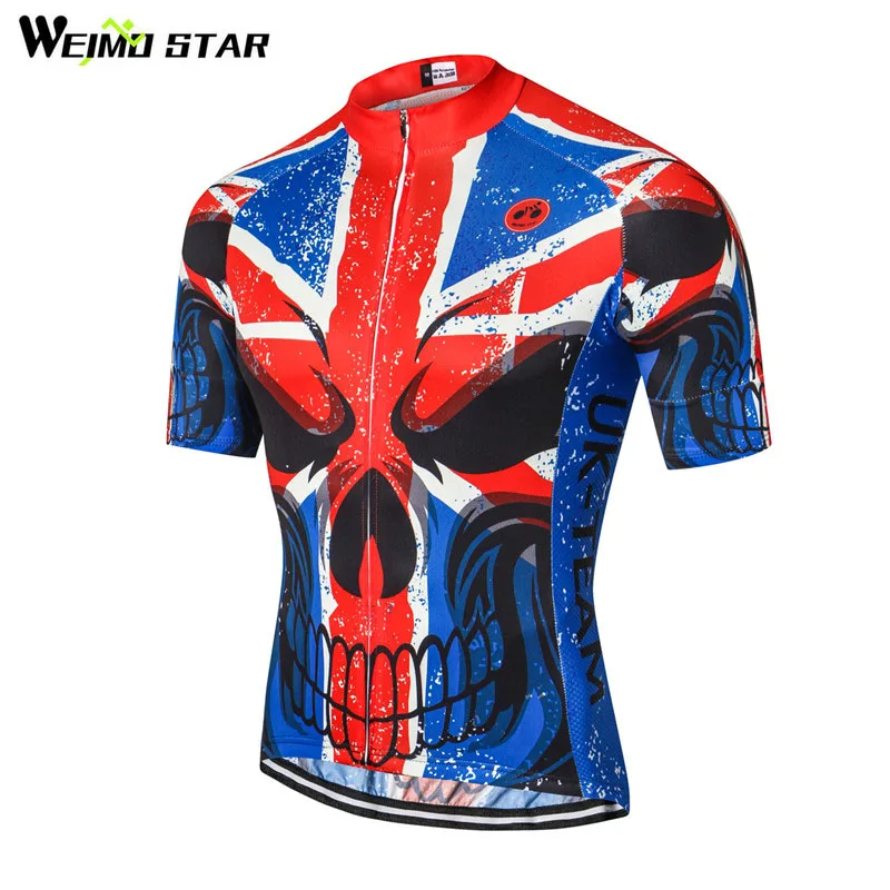 

Weimostar UK pro team Cycling Jersey Men Short Sleeve Cycling Clothing Road mtb Bike Jersey Breathable cycle Bicycle Clothes