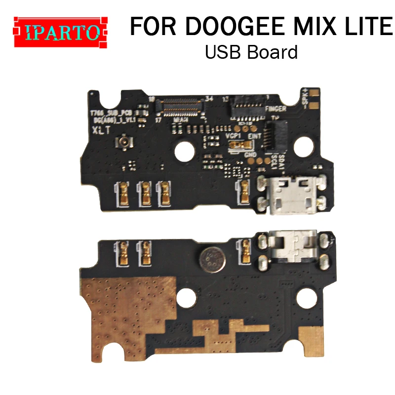 DOOGEE MIX LITE usb плата 100% оригинал Новинка для разъем зарядки Замена Аксессуары Для