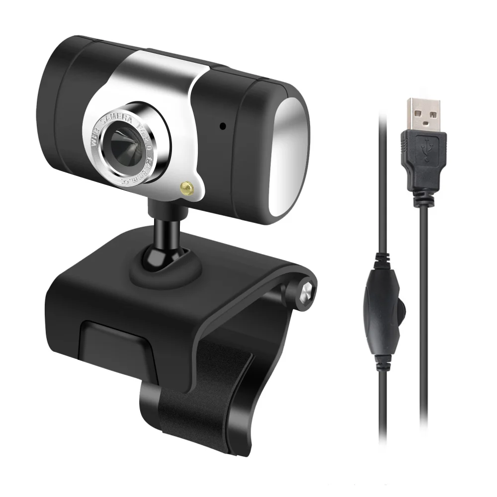 HXSJ 480P камера 1 светодиодный ПК Камера с поглощения микрофон Микрофон для Skype Android