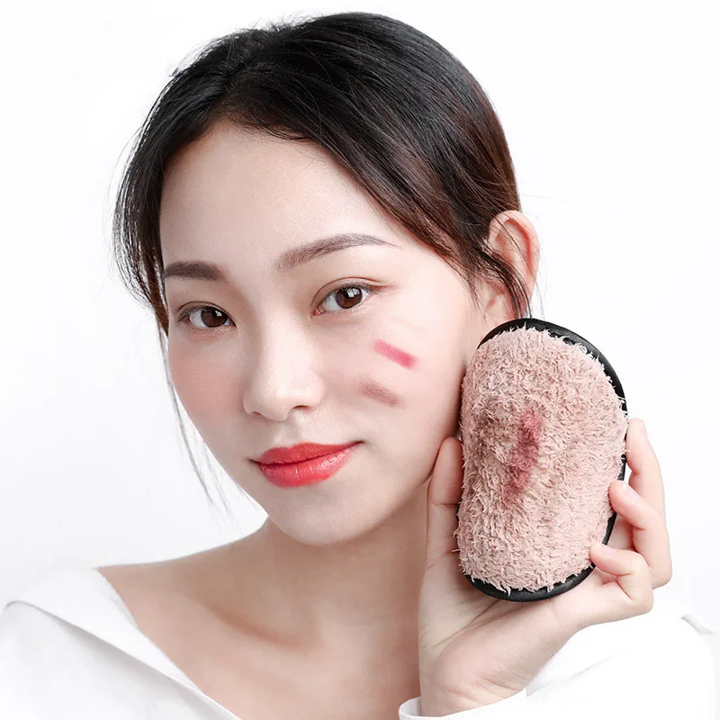 1 шт. мягкое полотенце для снятия макияжа из микрофибры очиститель лица плюшевый