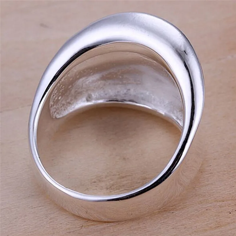 Charm Men Silver Color Thumb Ring Fashion Jewelry Finger Ornaments Anel Masculino Shopping Party Wedding on - Ободок-кольцо Charm Men серебристого цвета модной ювелирной моды на палец для мужчин украшение пальца Anel Masculino для покупок на вечеринке сва