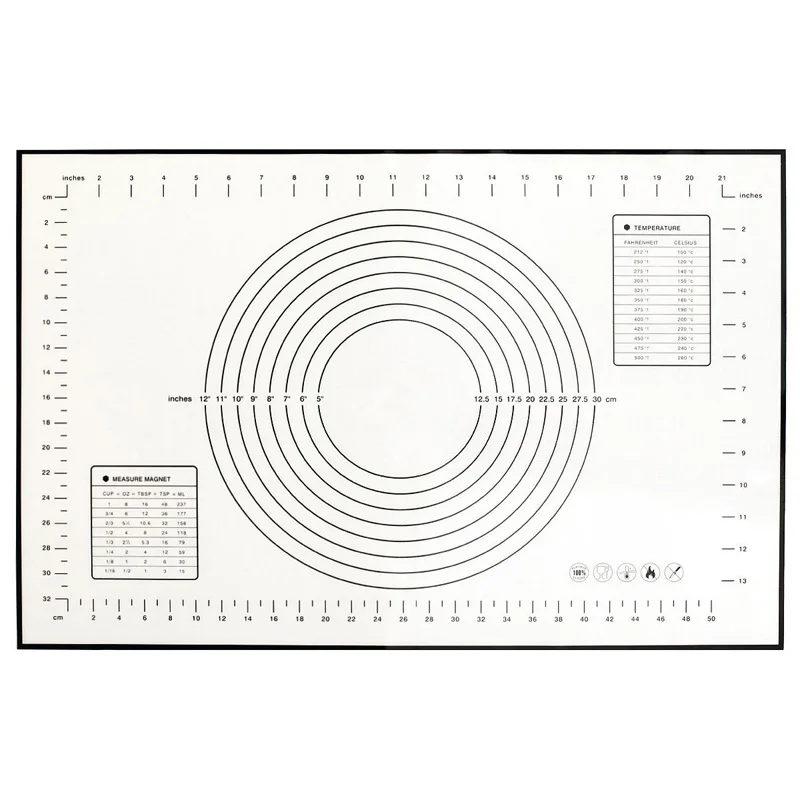 LF Sxsounai 60*40 см силиконовый коврик для выпечки пиццы тесто для приготовления теста Кухонные гаджеты Инструменты для приготовления пищи посуда для выпечки инструмент для замеса