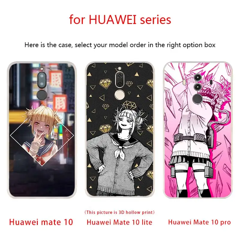 Чехлы для телефонов Toga Himiko Huawei Mate 30 20 10 Lite Pro мягкий силиконовый чехол Y9 2019 2018 Nova 5T 5i