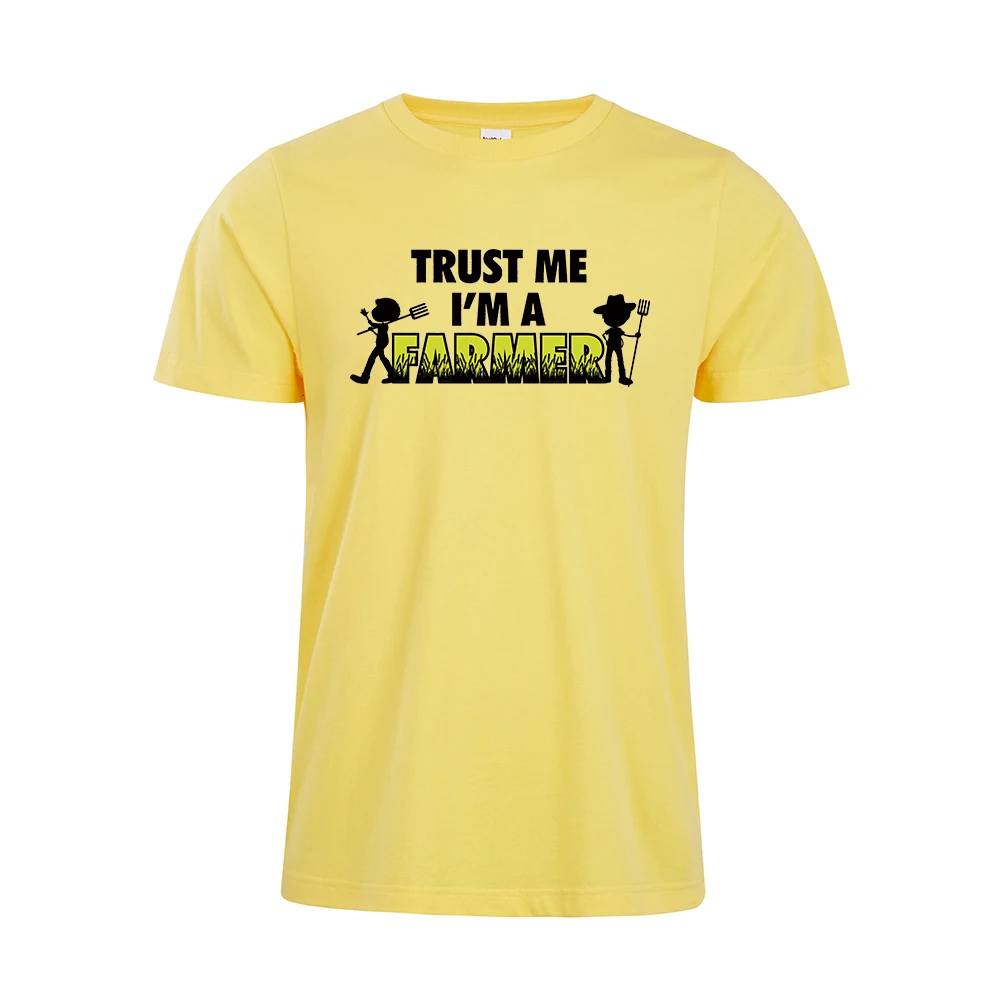 Футболка в стиле унисекс Trending Trust me im a farmer | Мужская одежда