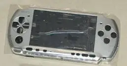 Серебристый Полный корпус оболочки чехол для psp 3000 psp 3000 игровой консоли оболочки Ремонт частей - Цвет: Серебристый