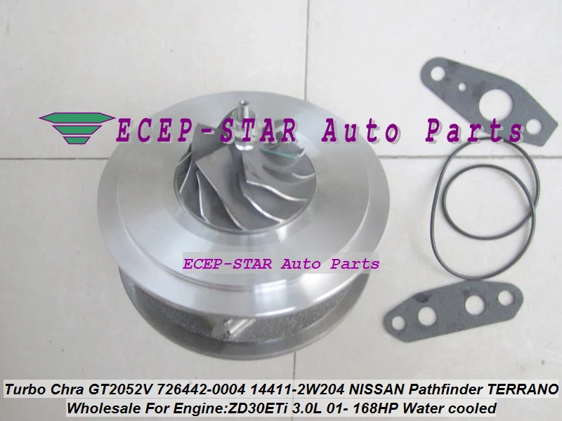 Турбокомпрессор GT2052V 726442 5004S для NISSAN Pathfinder Mistral TERRANO 01 ZD30ETi л л.с.|cartridge belt|cartridge