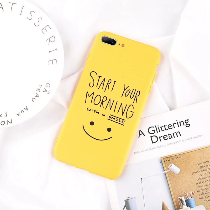 2756 Yellow Чехол для телефона Ottwn для iphone 11 Pro Max X XS Max XR 5 5S SE 6 6S 7 8 Plus Мягкий ТПУ каваи медведь панда узор желтый чехол s - Цвет: 2756 Yellow