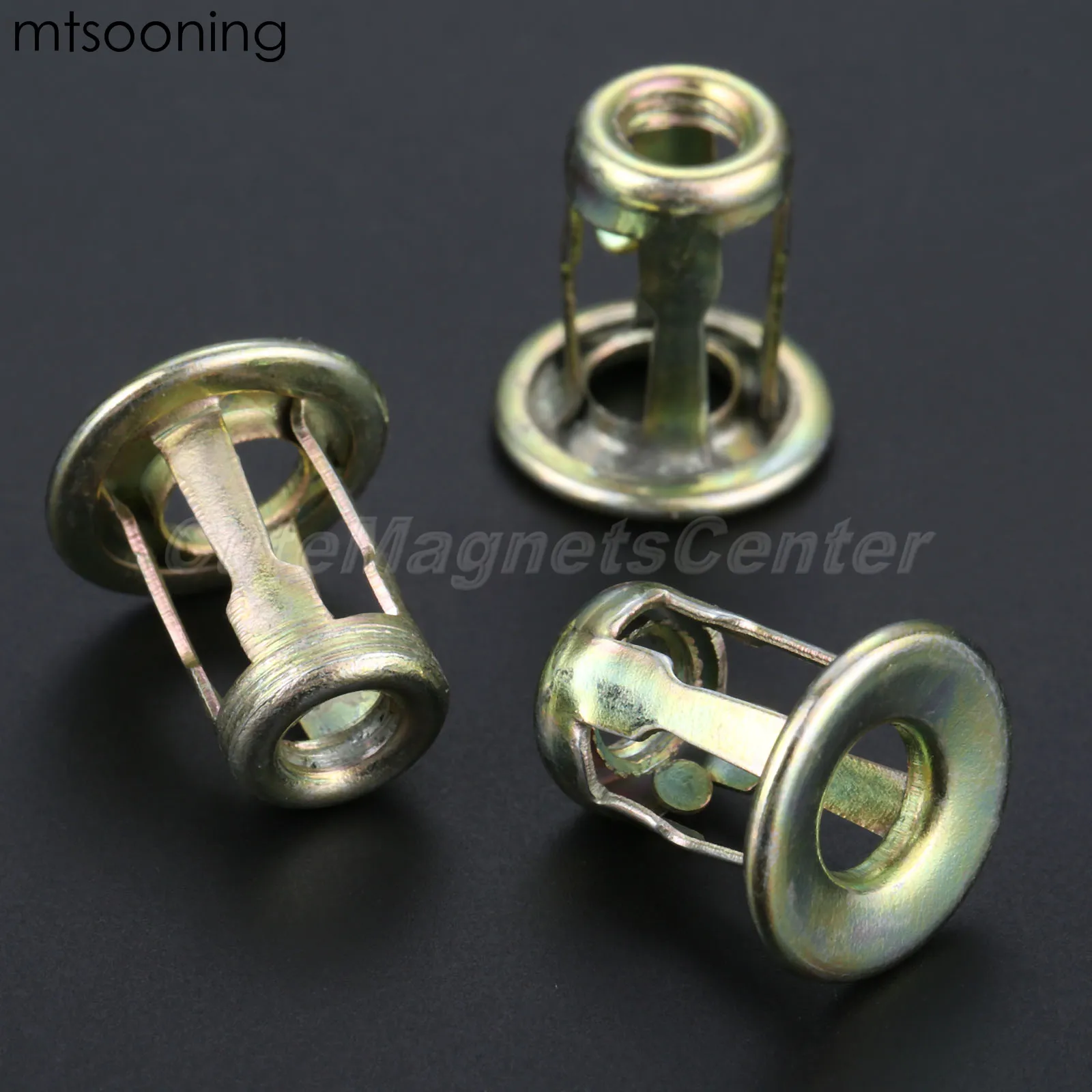 10 шт. Универсальный Автомобильный металлический винт база зажим авто гайка