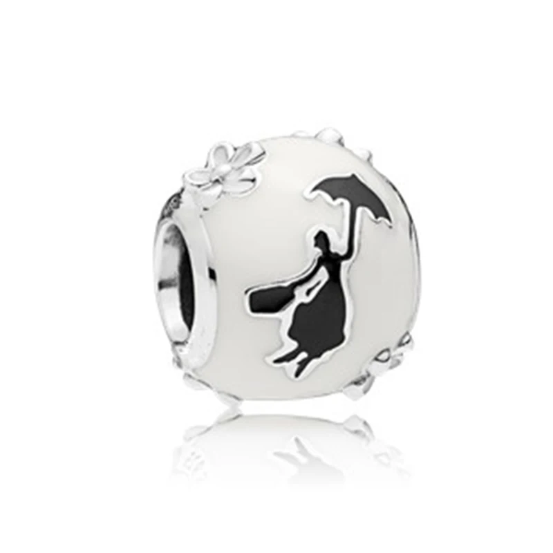 K200 Новинка,,, бусинка из ленты, Микки Маус, сказка, Дамбо, любовь, шарм, подходит для Пандоры, браслет, ожерелье, сделай сам, женское ювелирное изделие, подарок - Цвет: K200