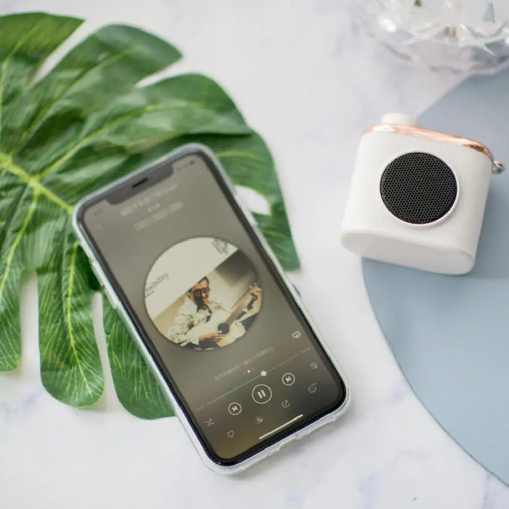 Портативная 3D стерео бас объемный звук HiFi память Ретро маленький динамик