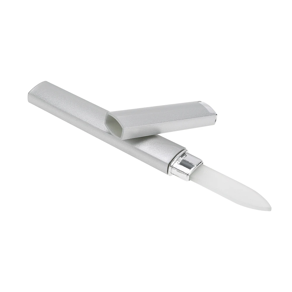 Шикарная стеклянная пилка для ногтей буферная пилки с кристаллами устройство