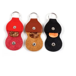 Новый чехол для гитары, кошелек для монет, черный, красный, коричневый, кожа, держатель для гитары, чехол, сумка для покупок, упаковка, сумки