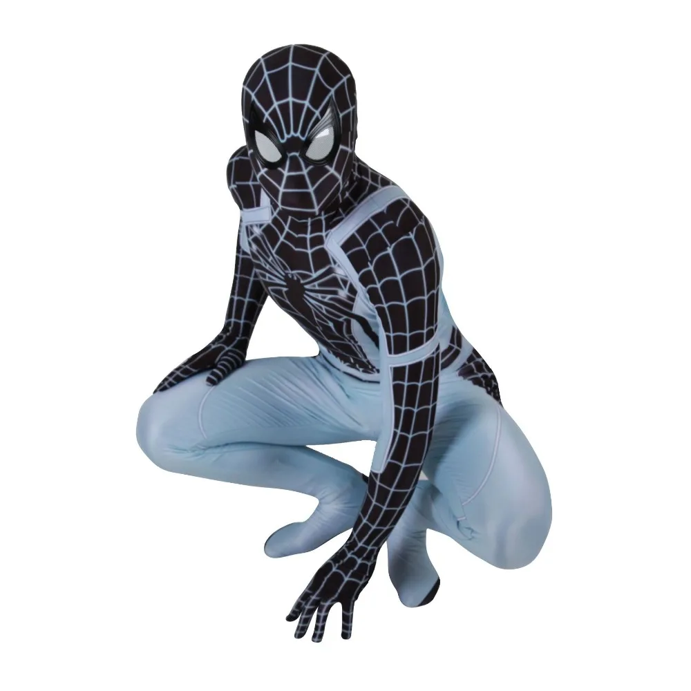 Для взрослых и детей костюм с изображением Человека паука для мальчиков