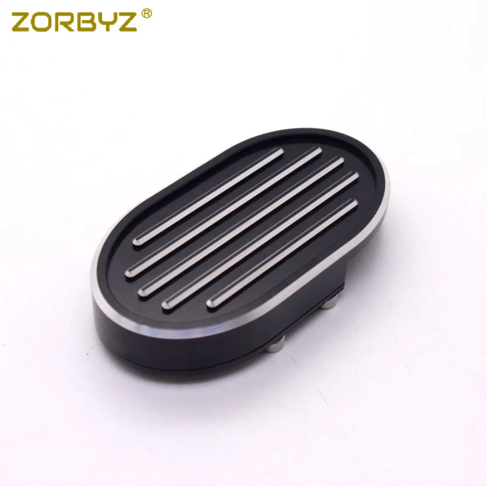 Черная крышка ножной педали тормоза ZORBYZ CNC для Harley Sportster XL883 1200 V Rod|Подставки под
