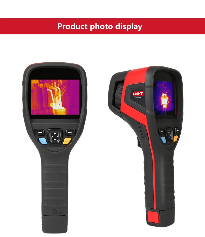 UNI-T UTi160G тепловизор-20C до 350C промышленный осмотр ручной фокус тепловизор термометр USB связь