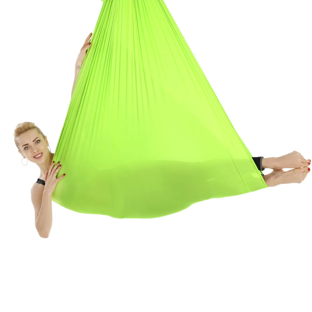 Elastic 6*2.8m Anti-Gravity Aerial Yoga Hammock Swing Pilates Belt for GYM Home Training Sports Fitness Body Building | Спорт и