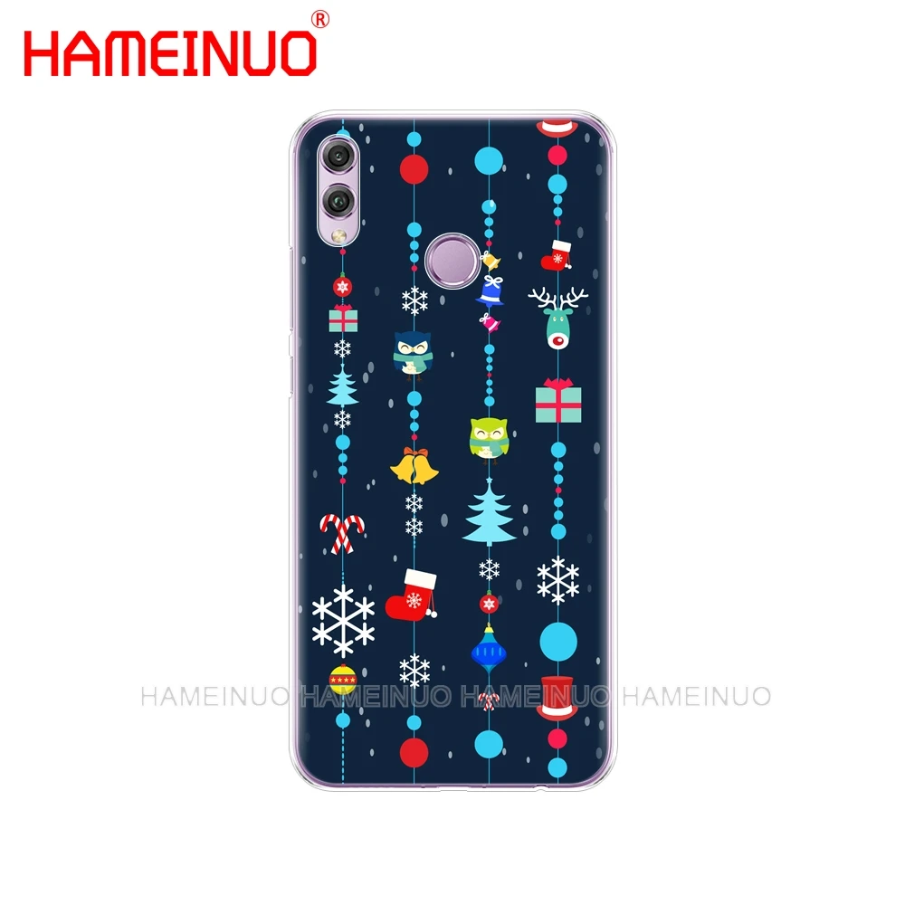 Чехол для телефона HAMEINUO с милой совой на Рождество зиму и новый год Huawei NOVA 3 3i mate 20