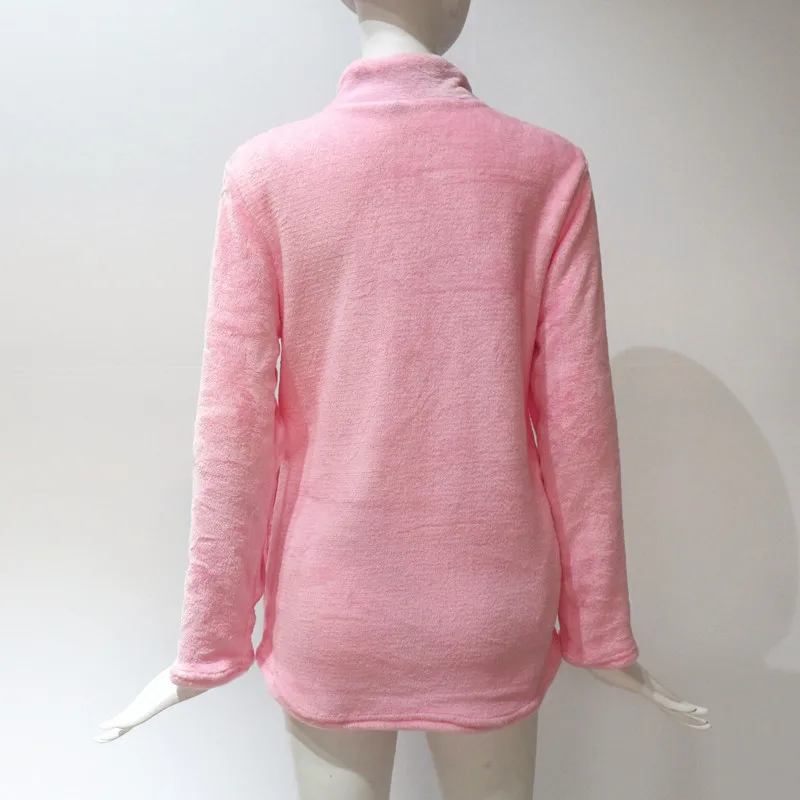 Rogi sudaderas mujer Invierno зимние теплые флисовые женские толстовки на молнии Harajuku свитер для женщин, пуловер верхняя одежда с капюшоном