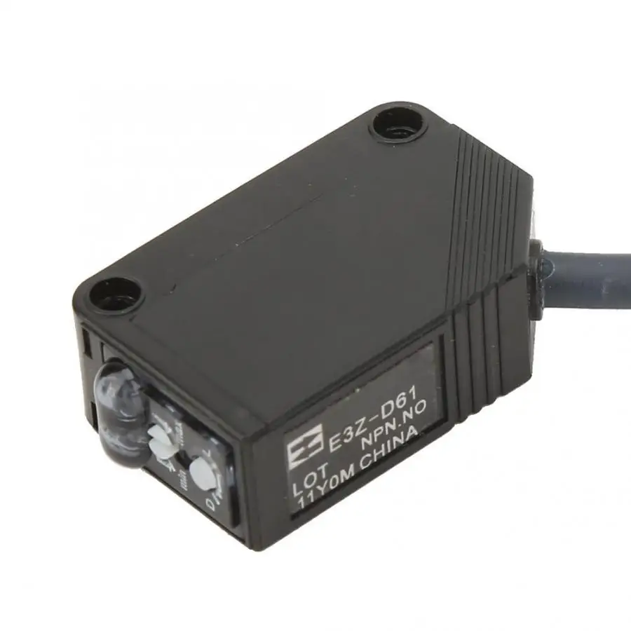 Постоянный ток 12 24V E3Z D61 инфракрасный диффузный отражения фотоэлектрический