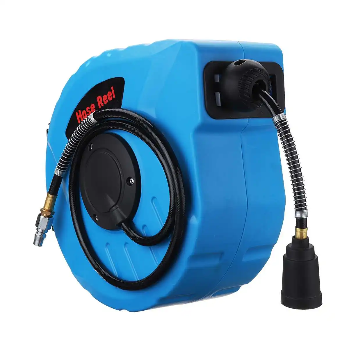 1/" 10 м/12 м Выдвижная Автоматическая Перемотка воздуха 260PSI катушка для шланга вращение настенного крепления воздушного компрессора катушка для шланга Автоматическая Перемотка гаражного инструмента